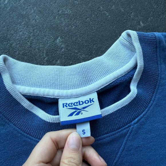 Reebok Women's Blue Sweatshirt - Picture 6 of 6
